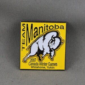 Juex Canada Winter Games Pin - 2007 Whitehorse Yukon - Team Manitoba